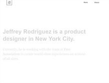 Tablet Screenshot of jeffrey-rodriguez.com